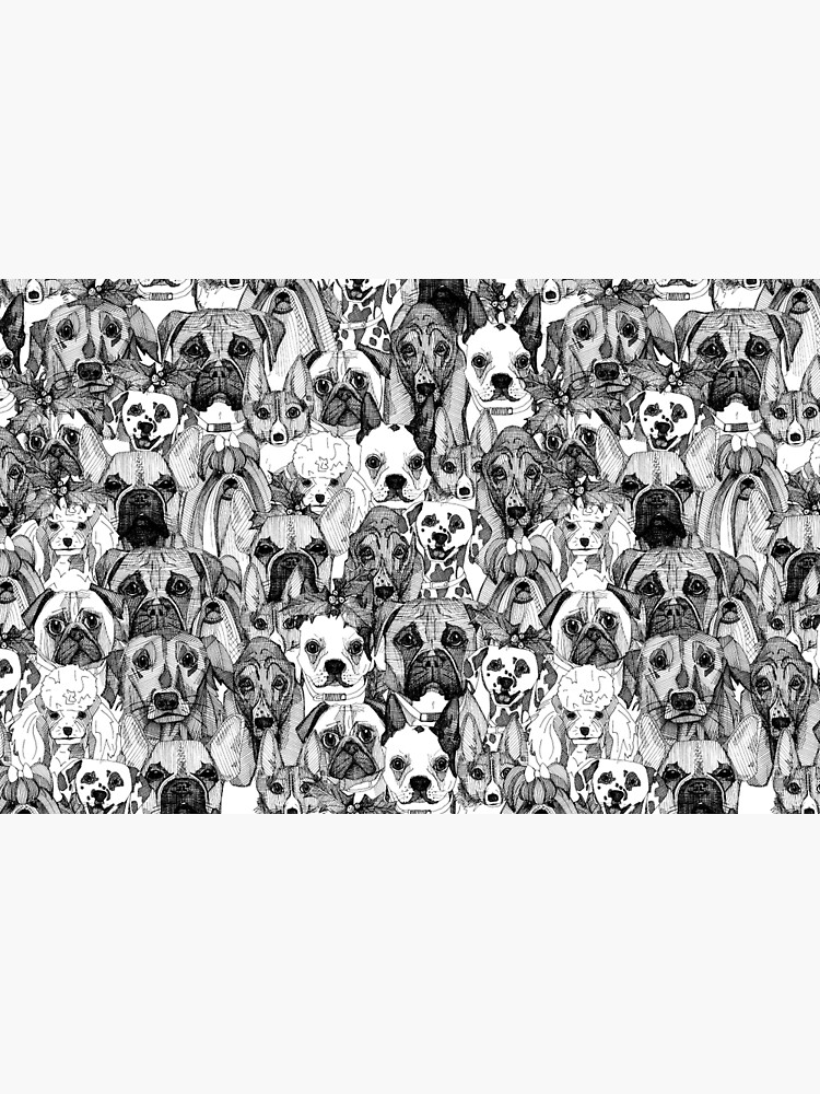 christmas dogs by scrummy