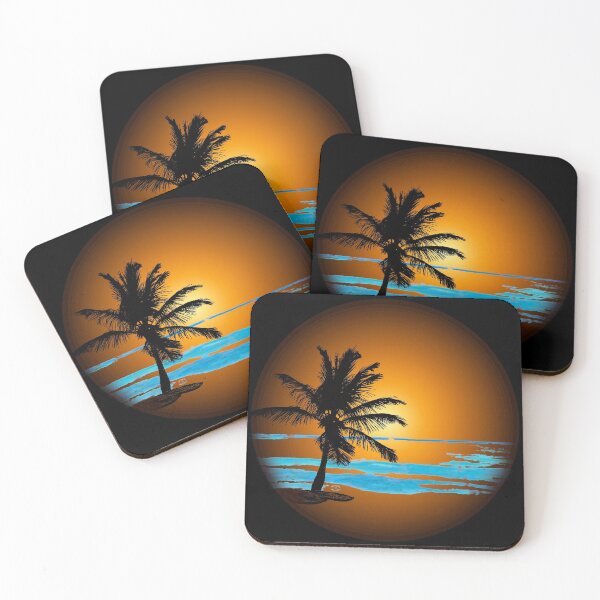Item preview, Dark Beach Firey Sunrise by Orikall designed and sold by HippieWorks.