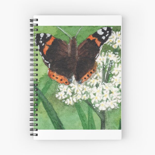 Item preview, Atalanta butterfly watercolor design designed and sold by Margrita de Jong ColourFlux Studio.