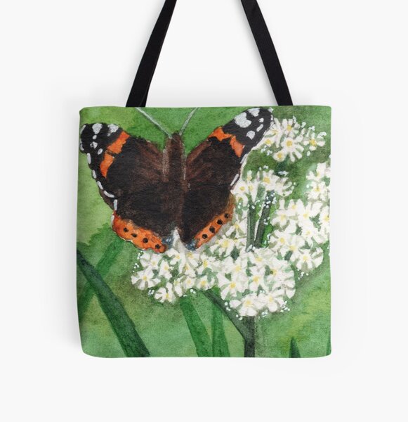 Item preview, Atalanta butterfly watercolor design designed and sold by Margrita de Jong ColourFlux Studio.