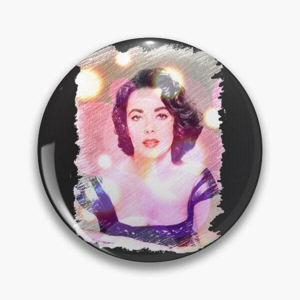 Item preview, Liz Taylor In Colors designed and sold by IciPiciPins.