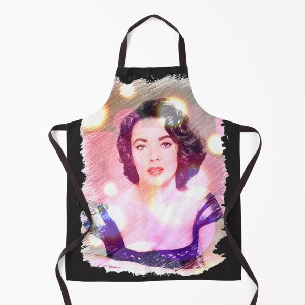 Aperçu de l'œuvre Liz Taylor en couleurs créée et vendue par IciPiciPins.