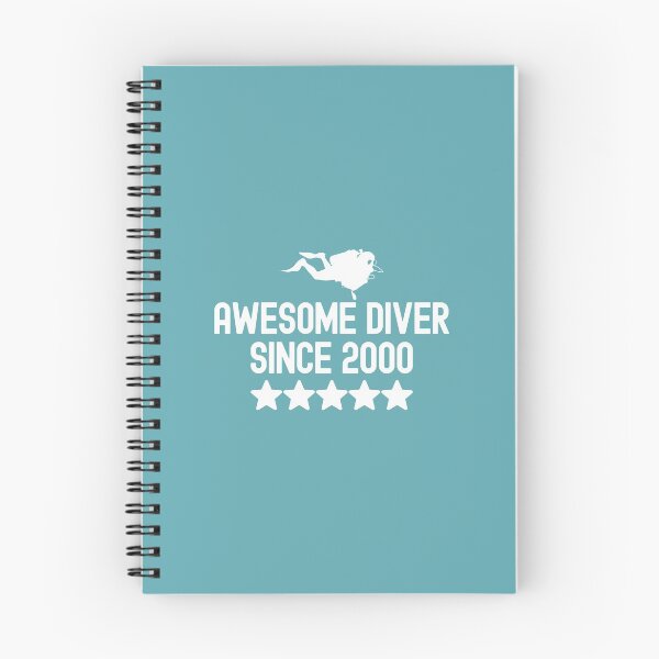 Item preview, Awesome Diver Since 2000 designed and sold by StudioAquaLumos.