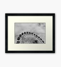 Metal Wheel Framed Print
