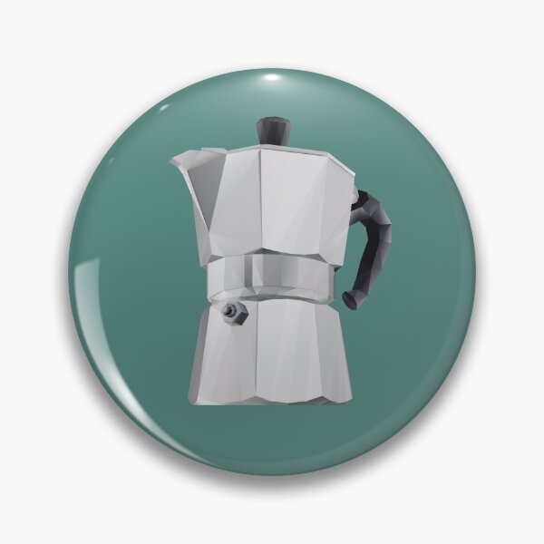 Item preview, Café Moka Pot polígono arte designed and sold by polymolystudio.
