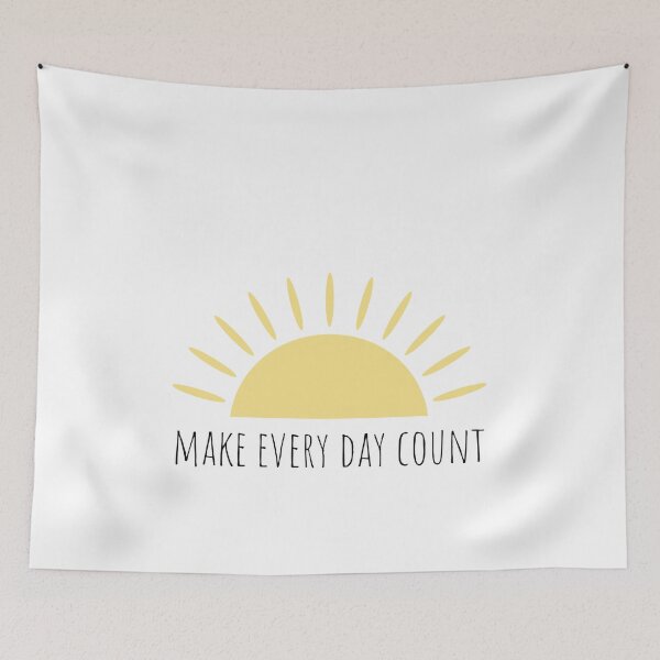 Item preview, Make every day count designed and sold by BloomingDiaries.
