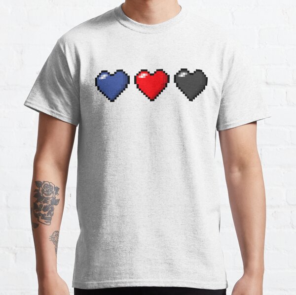Polyamory Pixel Hearts Classic T-Shirt