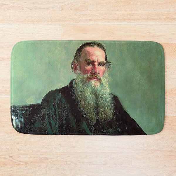 Item preview, Portrait of Leo Tolstoy by Ilya Repin designed and sold by IndieArtDream.