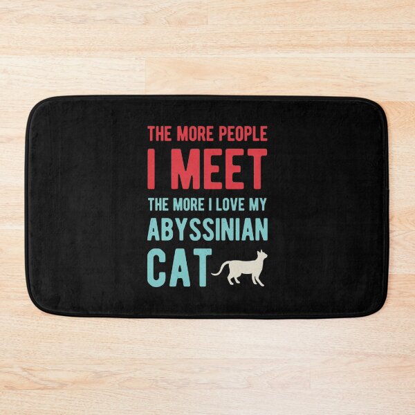 Item preview, Funny Abyssinian designed and sold by artworkbyrihen.