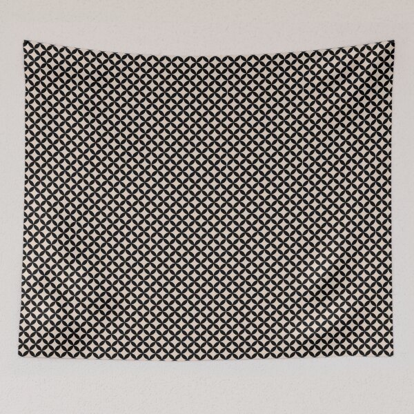 Item preview, Mid Century Modern Pattern Black and Ivory designed and sold by koovox.