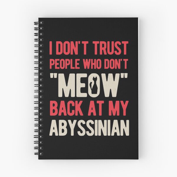 Item preview, Funny Abyssinian designed and sold by artworkbyrihen.