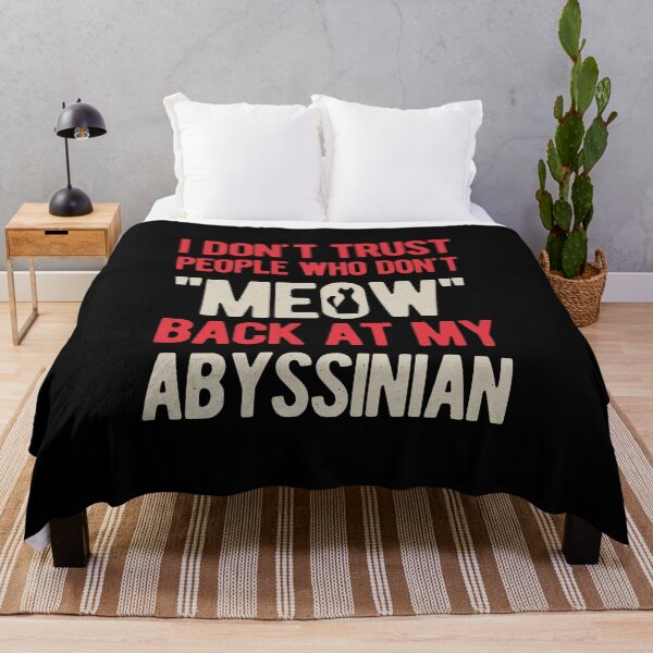 Item preview, Funny Abyssinian designed and sold by artworkbyrihen.