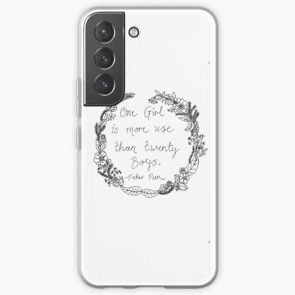 Peter Pan - One Girl Wreath Samsung Galaxy Soft Case