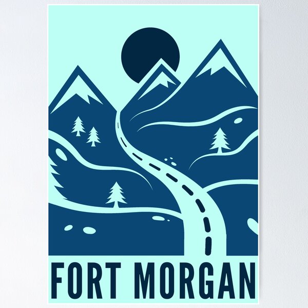 Item preview, Fort Morgan Colorado Mountain Road designed and sold by Taumaturgo.