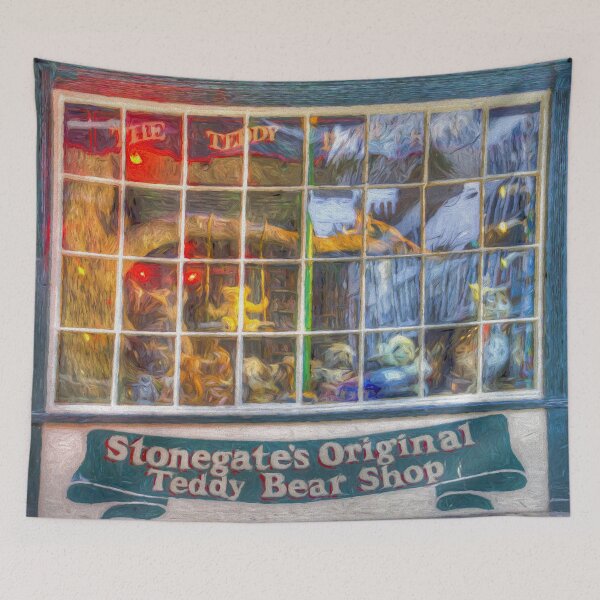 Item preview, Teddy Bear Shop Art designed and sold by Londonimages.