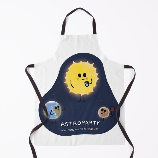 Item preview, Astroparty with Sun, Earth & Mercury designed and sold by lilibou.