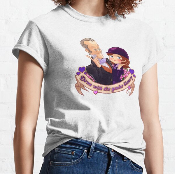Sofia The First - Down With The Gender Binary Classic T-Shirt