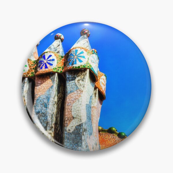 Item preview, Casa Batllo, Gaudi's Chimneys, Barcelona designed and sold by Paul Thompson Photography.