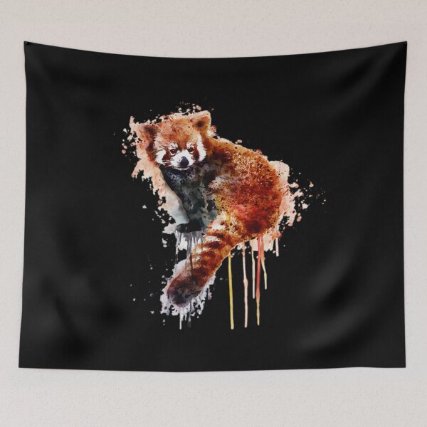 Item preview, Watercolor Red Panda Bear - Cute Animal Art designed and sold by PrintPress.