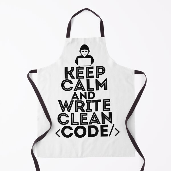 Item preview, Keep calm and write clean code - cool gift for everybody in it sphere - software engineers, developers, programmers and coders designed and sold by hyggekrog.