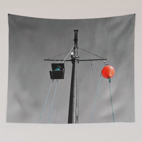 Item preview, Porthleven Warning Mast designed and sold by Terri Waters Photography & Design.