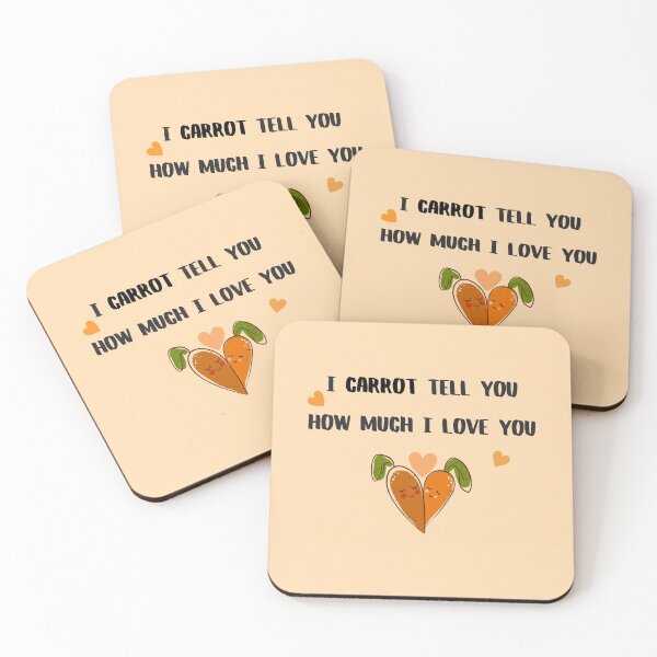 Item preview,  i carrot tell you how much i love you designed and sold by momilon.