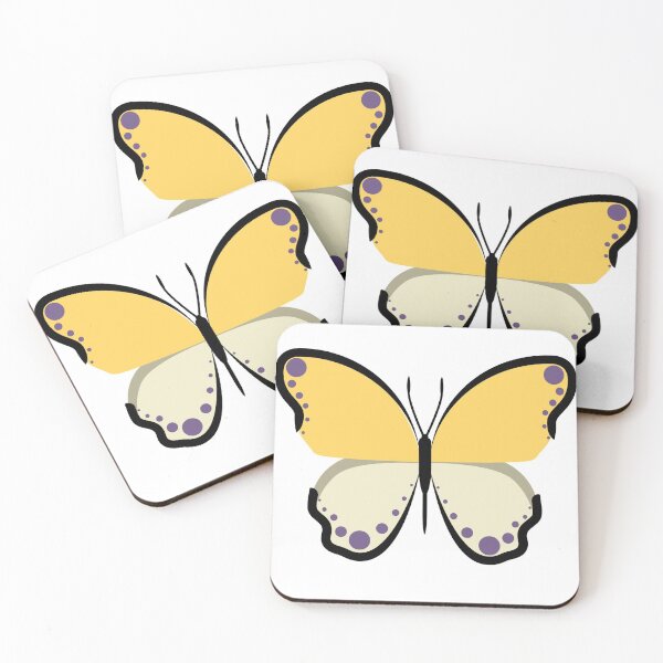 Item preview, Discreet Pride, Nonbinary variant, lgbtq pride discreet butterfly designed and sold by ThirTee.