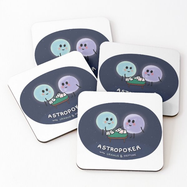 Item preview, Astropoker with Uranus & Neptune designed and sold by lilibou.