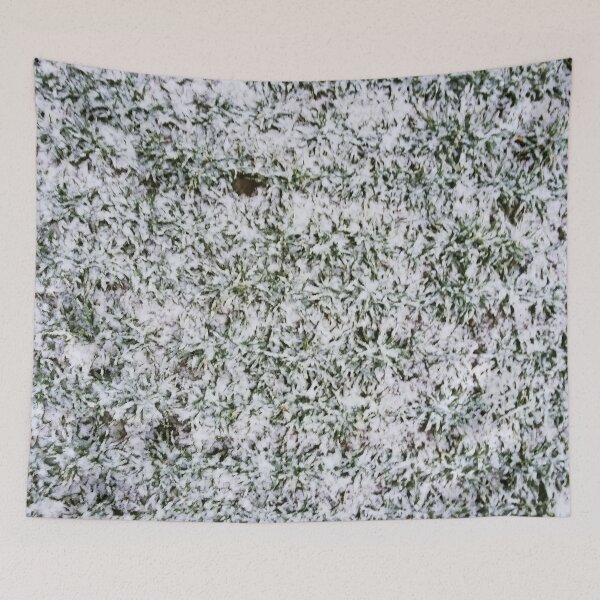 Item preview, "Patterns of Nature" Snowy Plants in the Field, Piliscsev designed and sold by Istvan Ocztos.