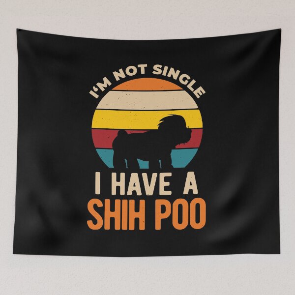 Item preview, Shih Poo Funny designed and sold by artworkbyrihen.