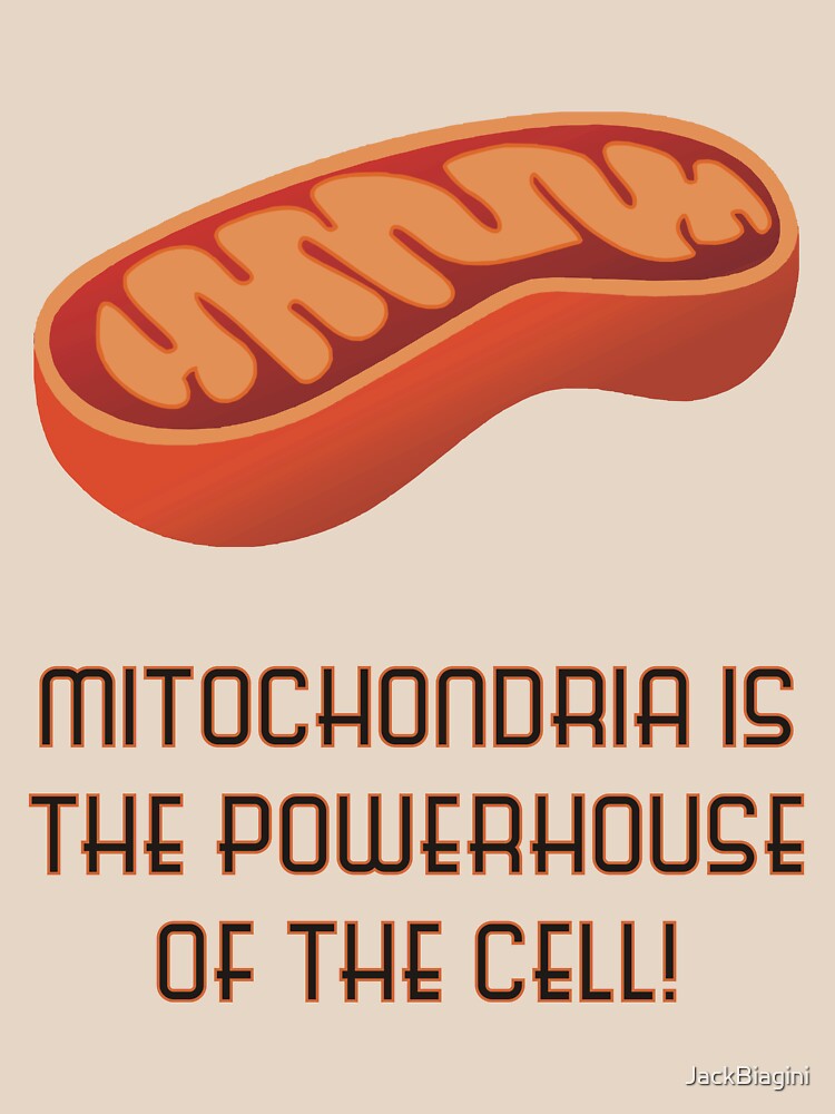 mitochondria-is-the-powerhouse-of-the-cell-v2-t-shirt-by