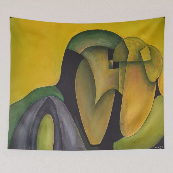 Item preview, Mindreader - acrylic version designed and sold by CurvilinearArt.