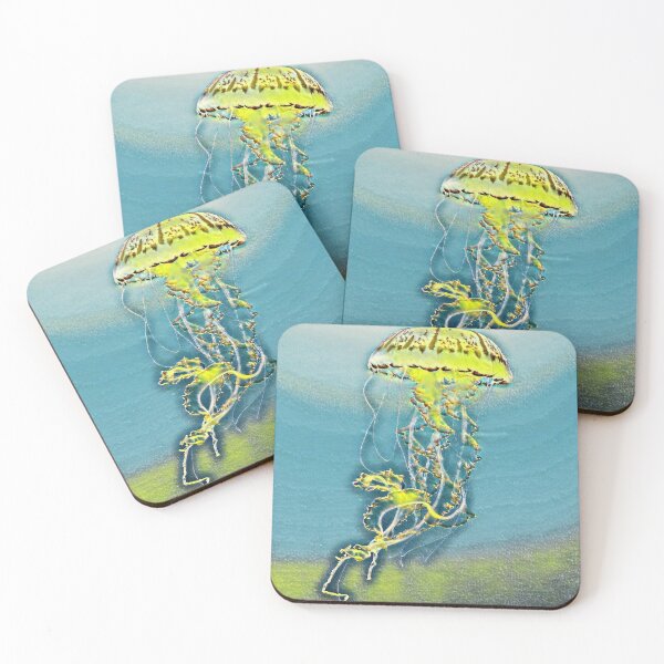 Item preview, GALATHI Jelly Fish Green - Sea designed and sold by Galathi Designs.