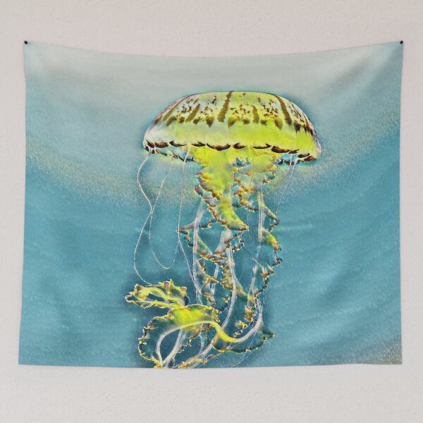 Item preview, GALATHI Jelly Fish Green - Sea designed and sold by Galathi Designs.