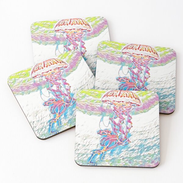Item preview, GALATHI Jelly Fish Pink - Sea designed and sold by Galathi Designs.