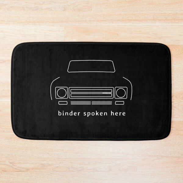 Item preview, International Harvester "binder spoken here" white outline graphic designed and sold by soitwouldseem.