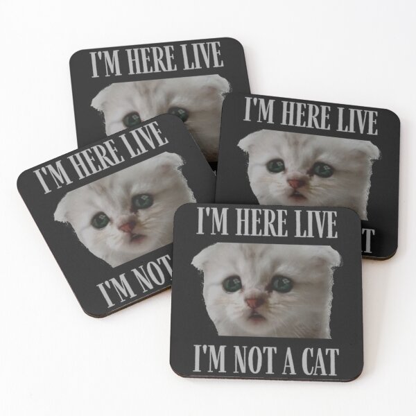 Item preview, I'm here live I'm not a cat funny zoom lawyer  designed and sold by Premiumdesignzx.