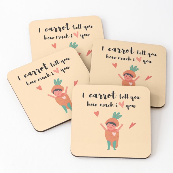 Item preview, i carrot tell you how much i love you designed and sold by momilon.
