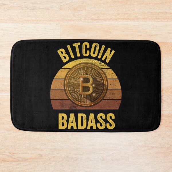 Item preview, Bitcoin Badass, Funny Bitcoin Meme designed and sold by SoloTravelerSt.