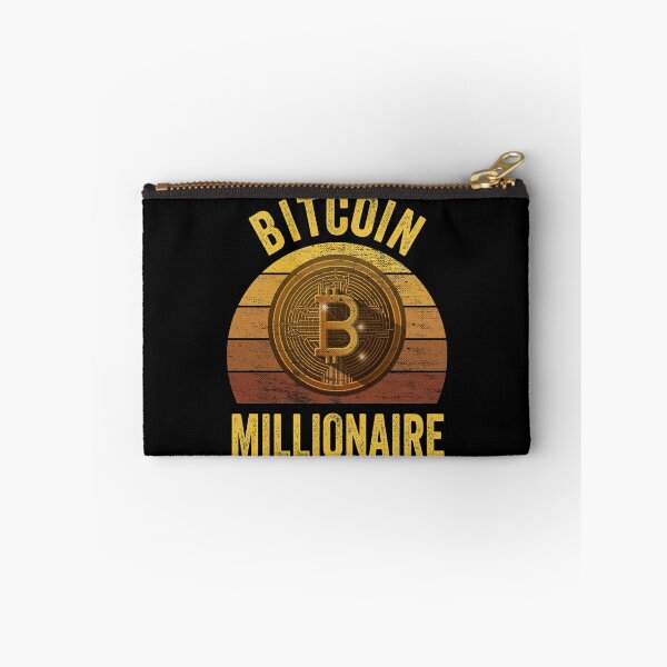 Item preview, Bitcoin Millionaire, Funny Bitcoin Meme designed and sold by SoloTravelerSt.