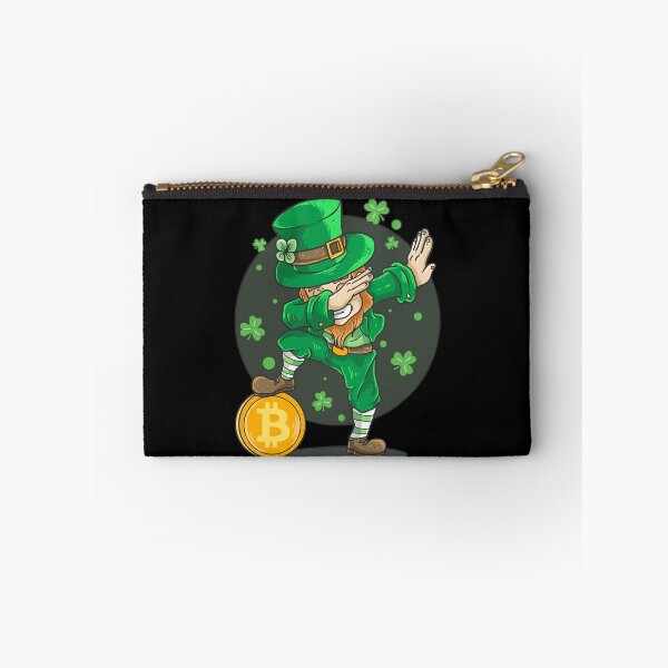 Item preview, St Patrick's Day Bitcoin Leprechaun - Funny Bitcoin Meme designed and sold by SoloTravelerSt.