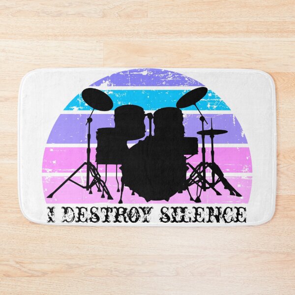 Item preview, I destroy silence drump shirts  designed and sold by cizito.