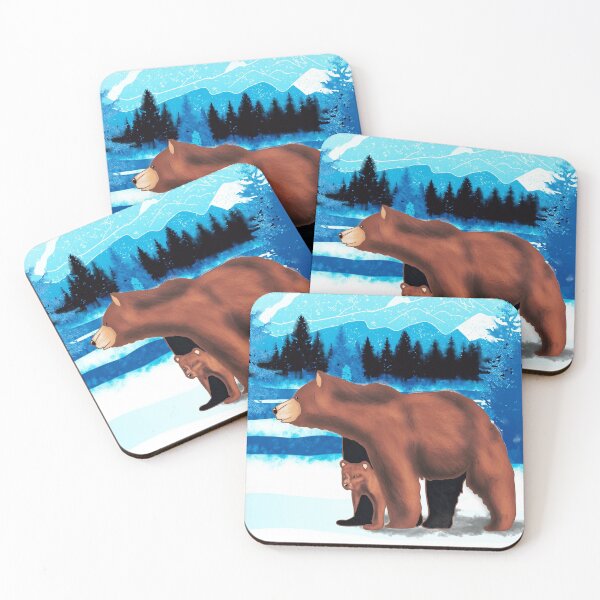 Item preview,  Bear and cub designed and sold by Catherine  Milchard.