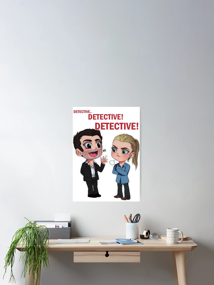 Thumbnail 2 of 3, Poster, DETECTIVE designed and sold by InvisibleRain.