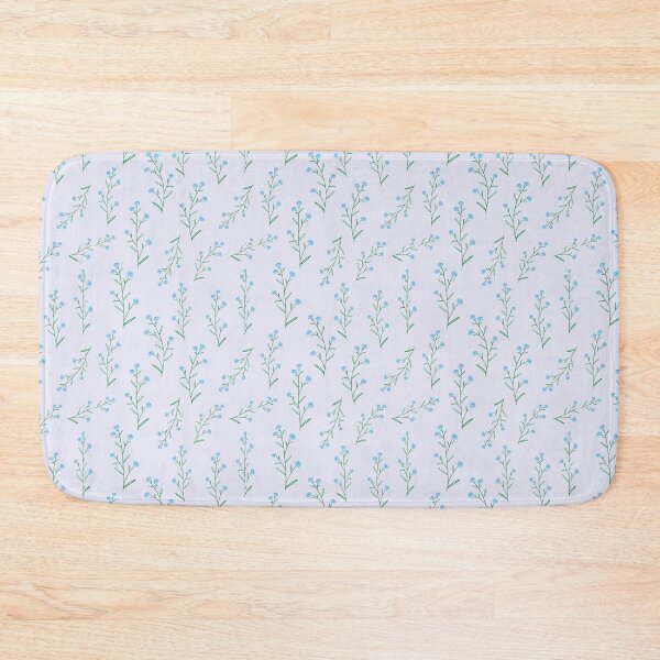 Item preview, Blue Flowery Pattern designed and sold by yyolka.
