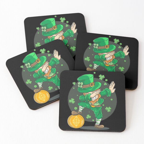 Item preview, St Patrick's Day Ethereum Leprechaun - Funny Ethereum Meme designed and sold by SoloTravelerSt.