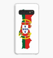 Flag Map of Portugal Case/Skin for Samsung Galaxy