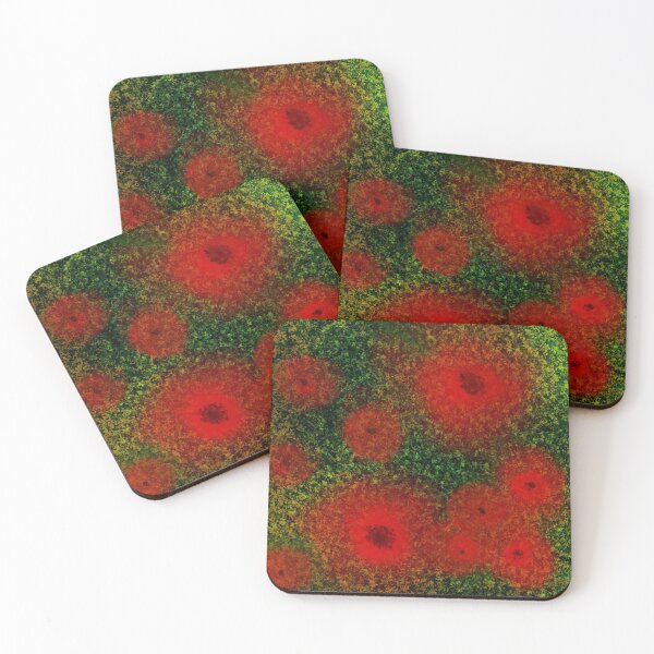 Item preview, Abstract poppies designed and sold by emmuk74.