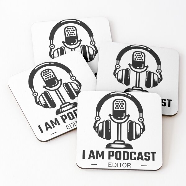Item preview, I Am Podcast Editor designed and sold by DesignByJK.