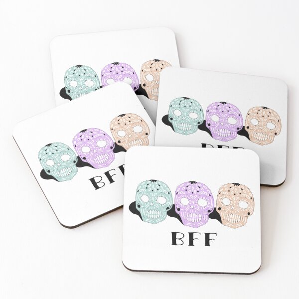 Item preview, Skull BFF designed and sold by ilustraliza.